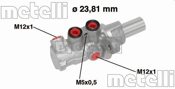 Hlavný brzdový válec METELLI 05-0749