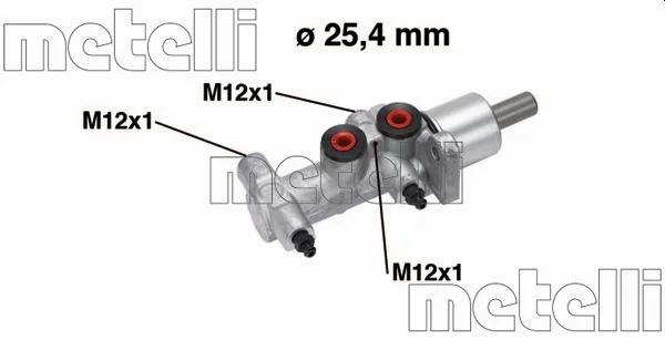 Hlavný brzdový válec METELLI 05-0766