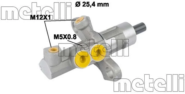 Hlavný brzdový válec METELLI 05-0811