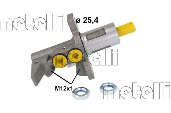 Hlavný brzdový válec METELLI 05-0889