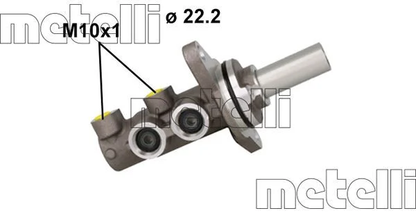 Hlavný brzdový válec METELLI 05-1165