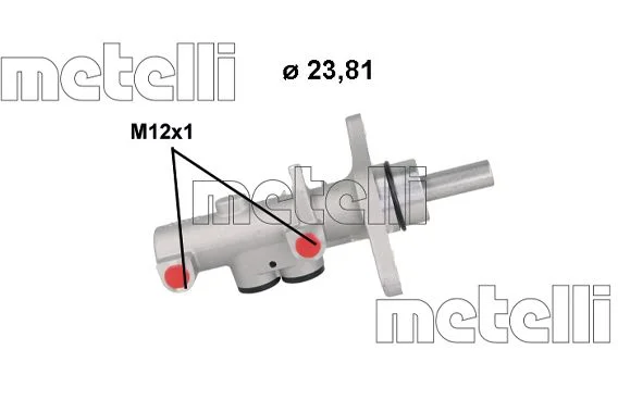 Hlavný brzdový válec METELLI 05-1200