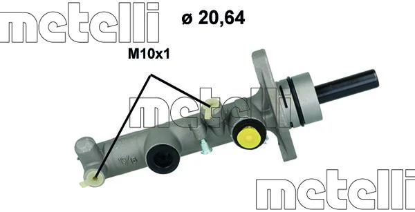 Brake Master Cylinder METELLI 05-1206