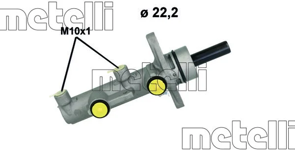 Brake Master Cylinder METELLI 05-1233