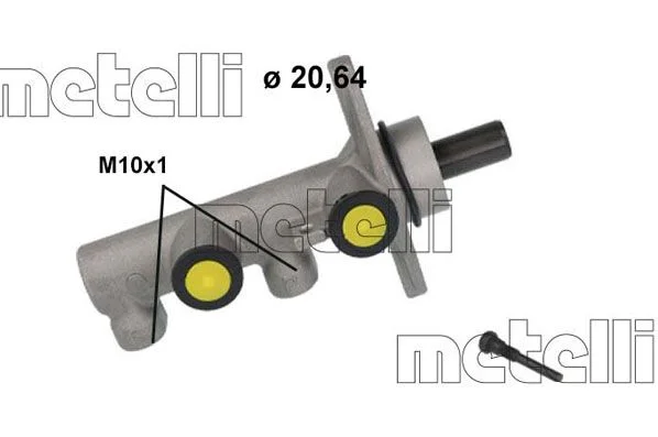 Brake Master Cylinder METELLI 05-1239