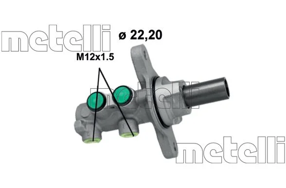 Hlavný brzdový válec METELLI 05-1264