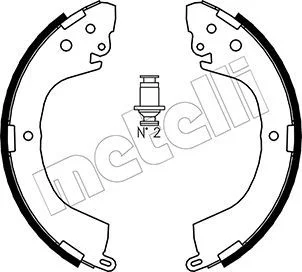 Brake Shoe Set METELLI 53-0260