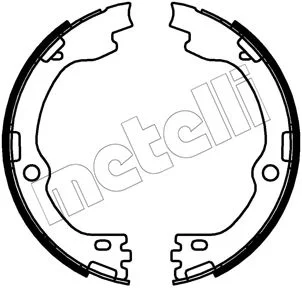 Brake Shoe Set, parking brake METELLI 53-0738