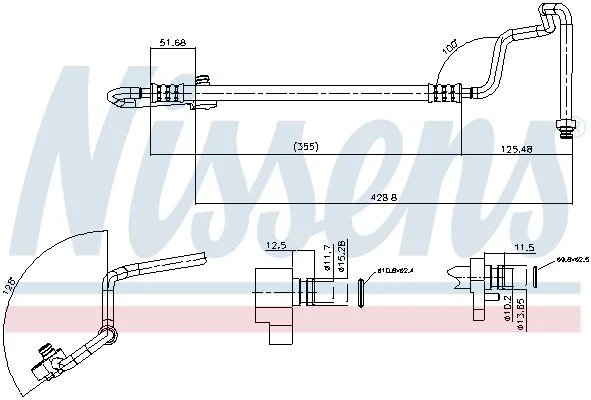 Aukšto slėgio linija, oro kondicionavimas NIS 84086