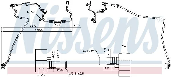 Aukšto slėgio linija, oro kondicionavimas  841819