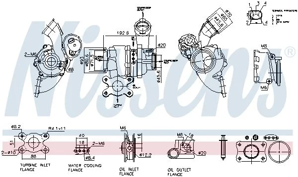 Kompresorius, įkrovimo sistema NIS 93289