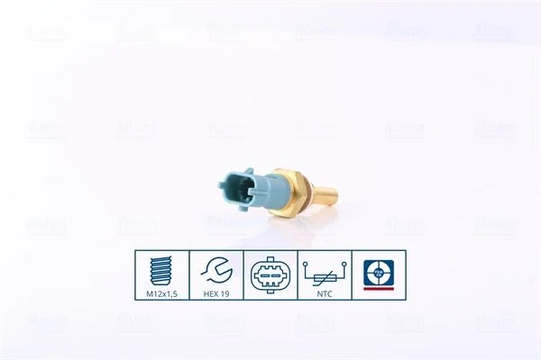 Sensor, coolant temperature NISSENS 207019