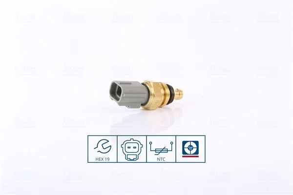 Sensor, coolant temperature NISSENS 207048
