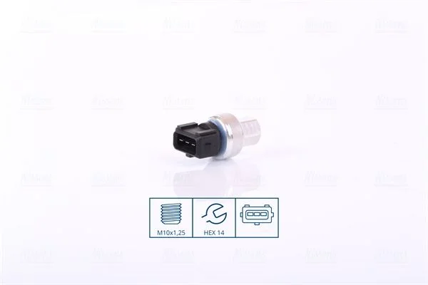 Pressure Switch, air conditioning NISSENS 301067