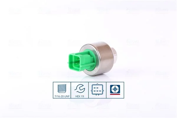 Slėgio jungiklis, oro kondicionavimas NISSENS 301127
