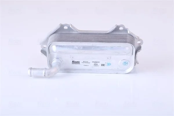 Oil Cooler, engine oil NISSENS 91117