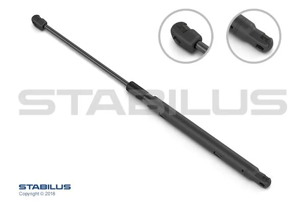 Dujinė spyruoklė, gaubtas STABILUS 457942