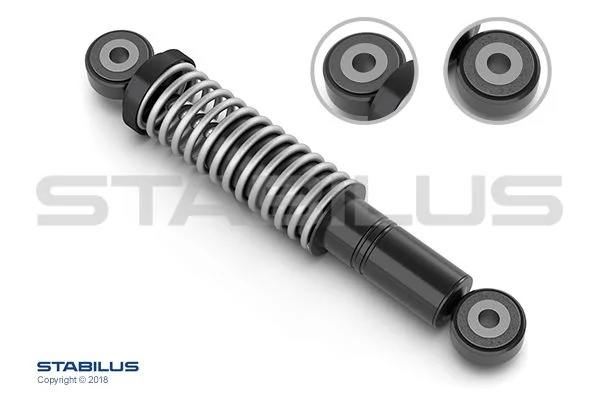 Tlmič vibrácií, rebrovaný klinový remeň STABILUS 763462