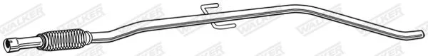 Exhaust Pipe WALKER 10478