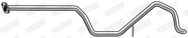 Exhaust Pipe WALKER 10678