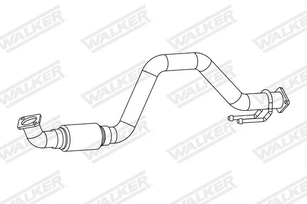 Exhaust Pipe WALKER 10848