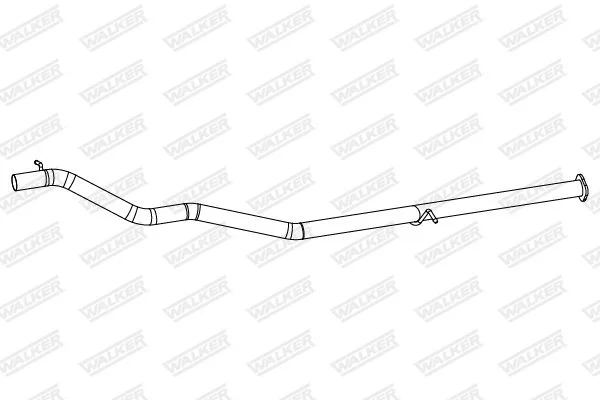 Exhaust Pipe WALKER 10881
