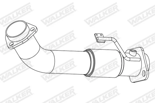 Exhaust Pipe WALKER 10884