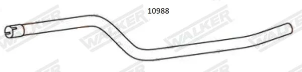Výfukové potrubie WALKER 10988