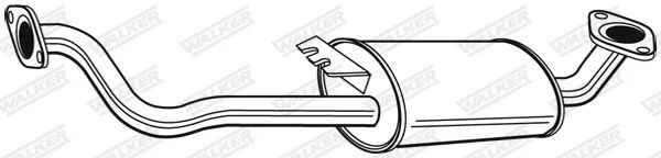 Centre Muffler WALKER 22588