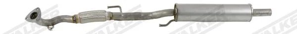 Predný tlmič výfuku WALKER 23359