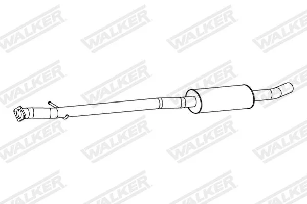 Centre Muffler WALKER 24231