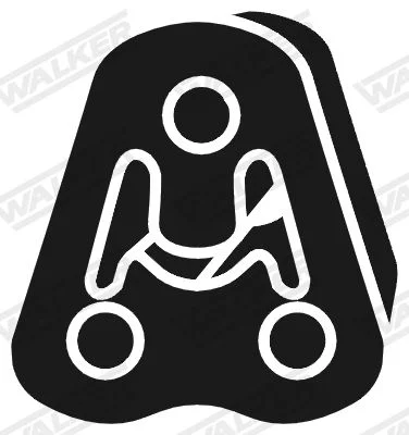 Mount, exhaust system WALKER 83207