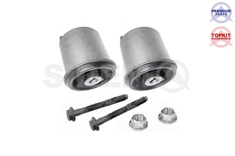 Uloženie, nosník nápravy SIDEM 863713 SET