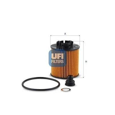 Alyvos filtras UFI FILTRY 25.261.00