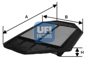 Oro filtras UFI FILTRY 30.360.00