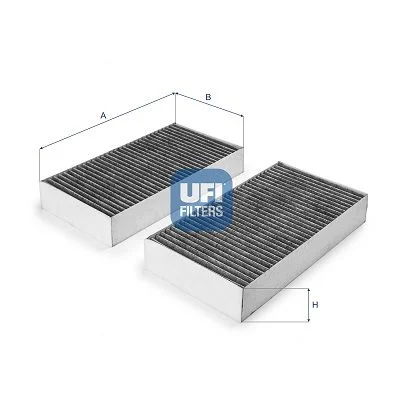 Filtras, salono oras UFI FILTRY 54.394.00