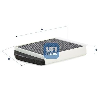 Filtras, salono oras UFI FILTRY 54.569.00
