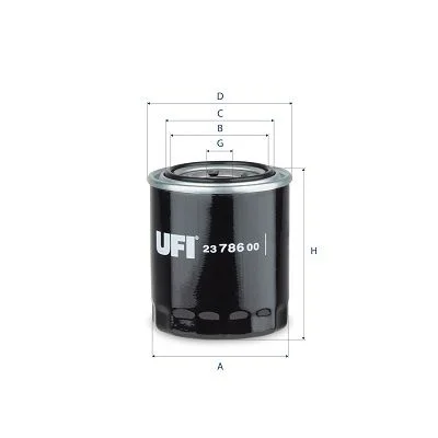 Olejový filter UFI 23.786.00
