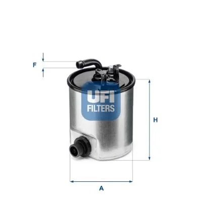 Kuro filtras UFI 24.007.00