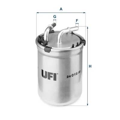 Kuro filtras UFI 24.016.00
