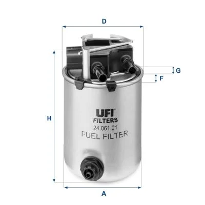 Kuro filtras UFI 24.061.01