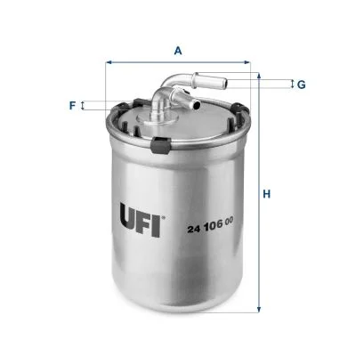 Kuro filtras UFI 24.106.00