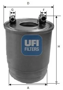 Kuro filtras UFI 24.112.00