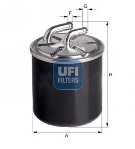 Kuro filtras UFI 24.126.00