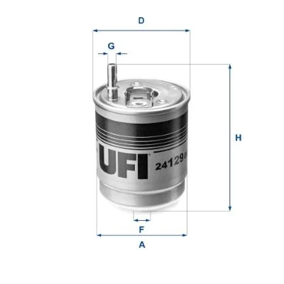Kuro filtras UFI 24.129.00