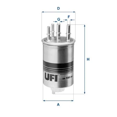 Kuro filtras UFI 24.190.00