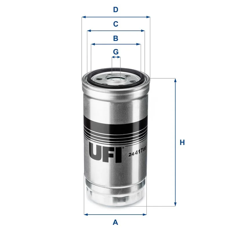 Kuro filtras UFI 24.417.00