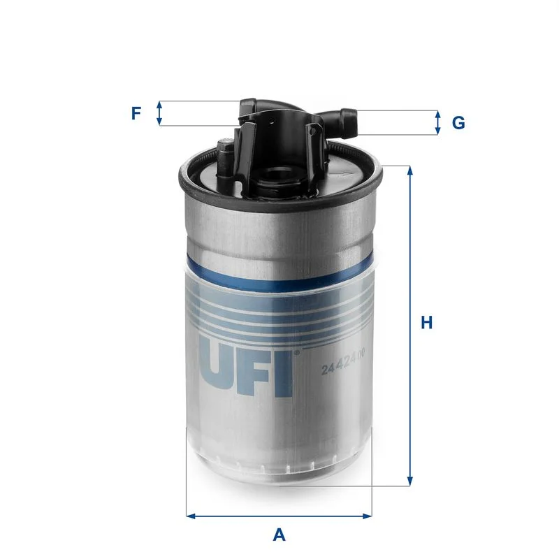 Kuro filtras UFI 24.424.00