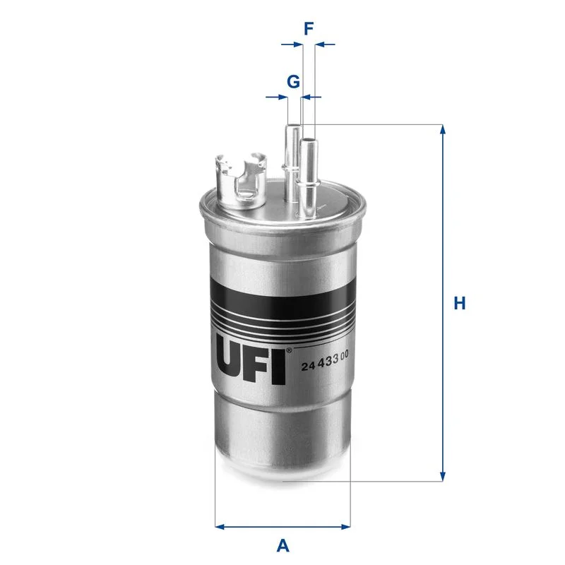 Kuro filtras UFI 24.433.00