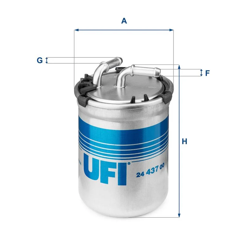 Kuro filtras UFI 24.437.00